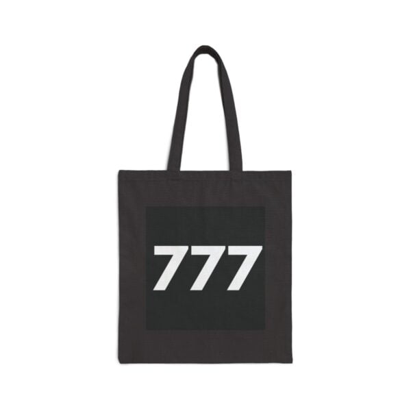 angel number 777 tote bag