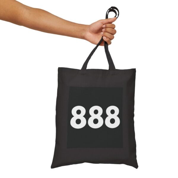 angel number 888 tote bag healing over everything