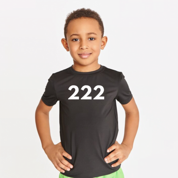 angel number 222 kids tee healing over everything