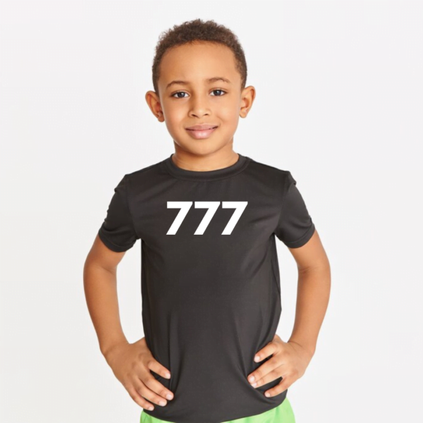 angel number 777 kids tee healing over everything