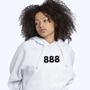 GlowRise™ 888 Hoodie ♡  Angel Number 888 Hoodie for Abundance + Prosperity + Wealth