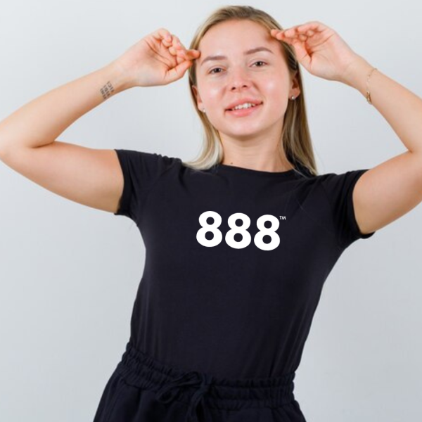 GlowUp™ 888 Tee ♡ Women’s Angel Number 888 Tee for for Abundance + Prosperity + Wealth - Image 9