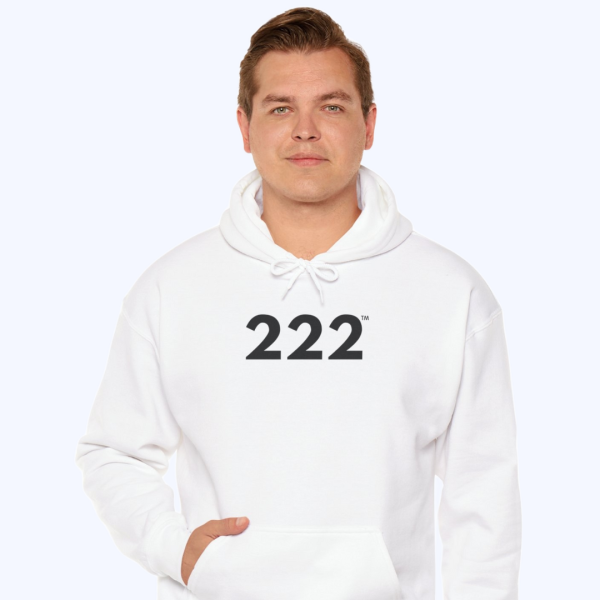 GlowRise™ 222 Hoodie ♡  Angel Number 222 Hoodie for Balance + Trust + Alignment