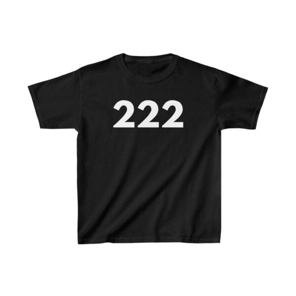 angel number 222 kids tee healing over everything