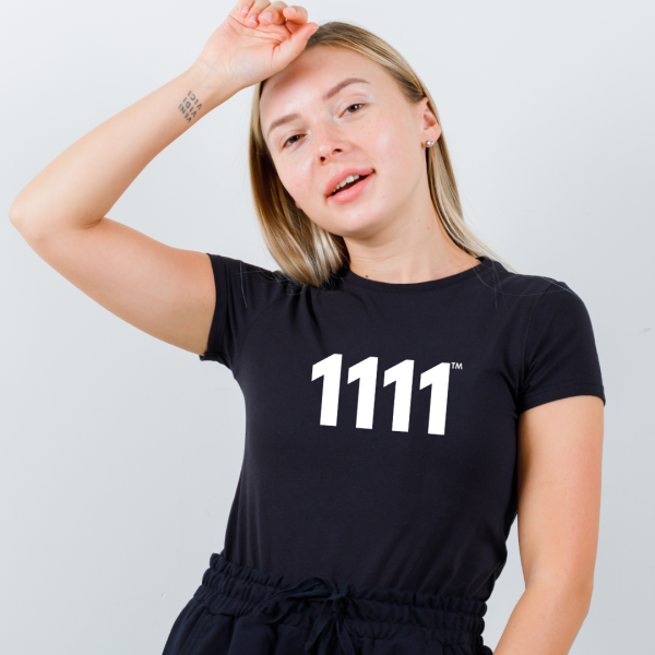 GlowUp™ 1111 Tee ♡ Women’s Angel Number 1111 Tee for Divine Creation + Opportunities + Road Opener - Image 7
