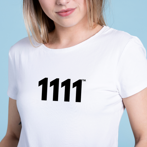 GlowUp™ 1111 Tee ♡ Women’s Angel Number 1111 Tee for Divine Creation + Opportunities + Road Opener - Image 3