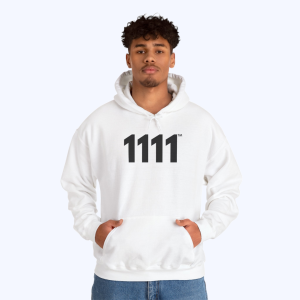 GlowRise™ 1111 Hoodie ♡  Angel Number 1111 Hoodie for  Divine Creation + Opportunities + Road Opener