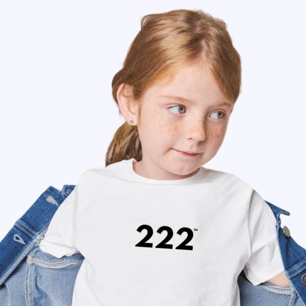 ShineSquad™ Angel Number 222 Tee ♡ : Kid’s Angel Number 222 Tee for Balance + Trust + Alignment
