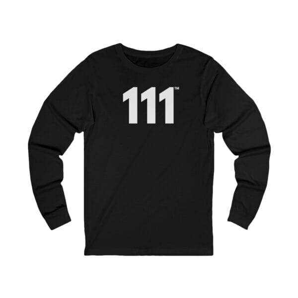 111 angel number long sleeve shirt