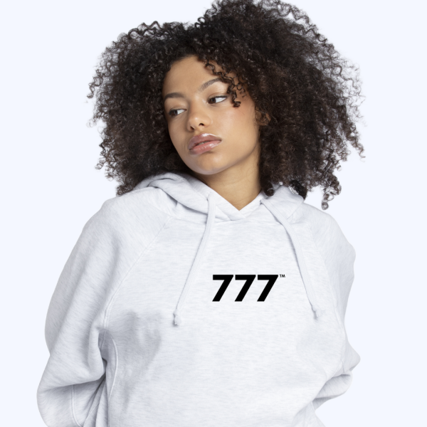GlowRise™ 777 Hoodie ♡  Angel Number 777 Hoodie for Divine Confirmation + Luck + Blessings
