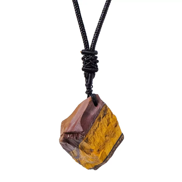 Tiger's Eye Necklace ♡ :  Protection + Adjustable + Choker + Full-Length + Boho Vibes - Image 9