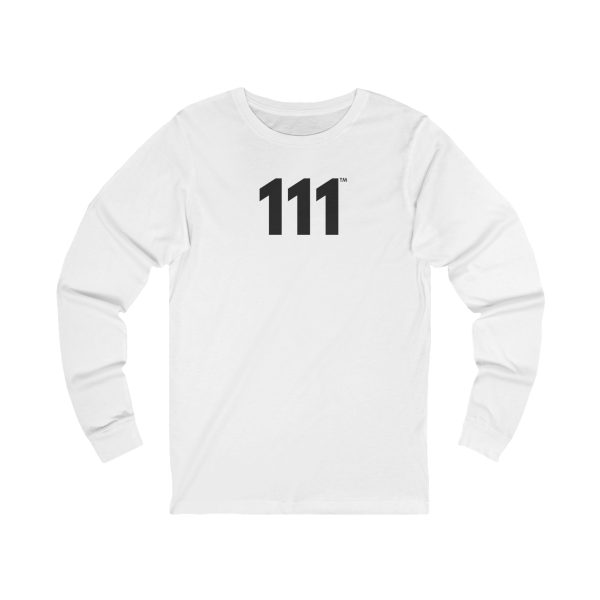 PowerGlow™ 111 Long Sleeve Tee ♡ Unisex Angel Number 111 Tee for Positivity + Abundance + New Beginnings - Image 7