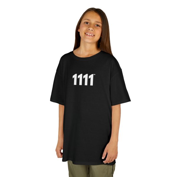 ShineSquad™ Angel Number 1111 Tee ♡ : Kid's Angel Number 1111 Tee for Divine Creation + Opportunities + Road Opener - Image 10