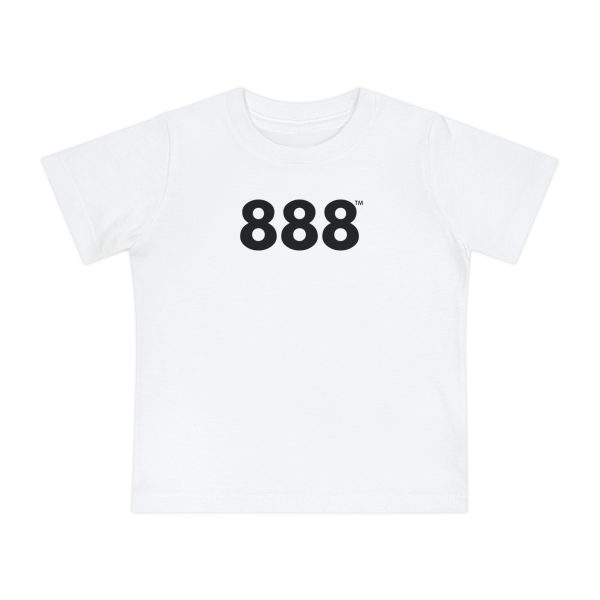 TinyLight™ 888 Tee ♡ Baby Short Sleeve Angel Number 888 T-Shirt for Abundance + Prosperity + Wealth - Image 2