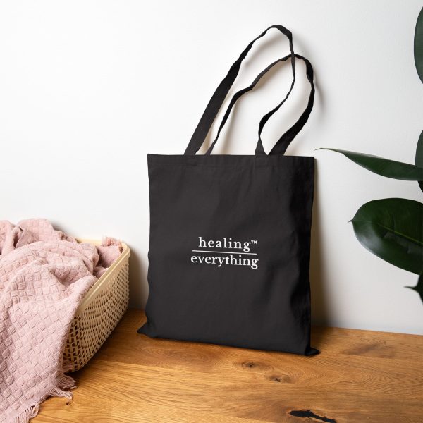 100% Cotton Healing over Everything Tote Bag ♡ - Image 13