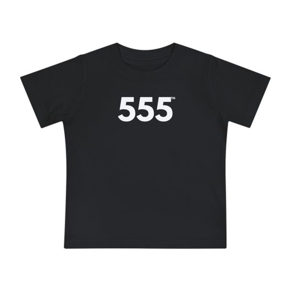 TinyLight™ 555 Tee ♡ Baby Short Sleeve Angel Number 555 T-Shirt for Positive Change + Renewal + Transformation - Image 6