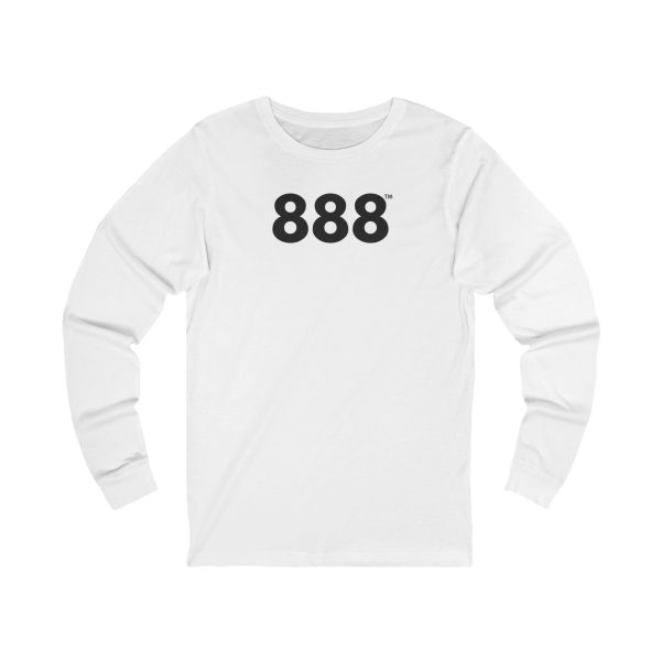 PowerGlow™ 888 Long Sleeve Tee ♡ Unisex Angel Number 888 Tee for Abundance + Prosperity + Wealth - Image 7