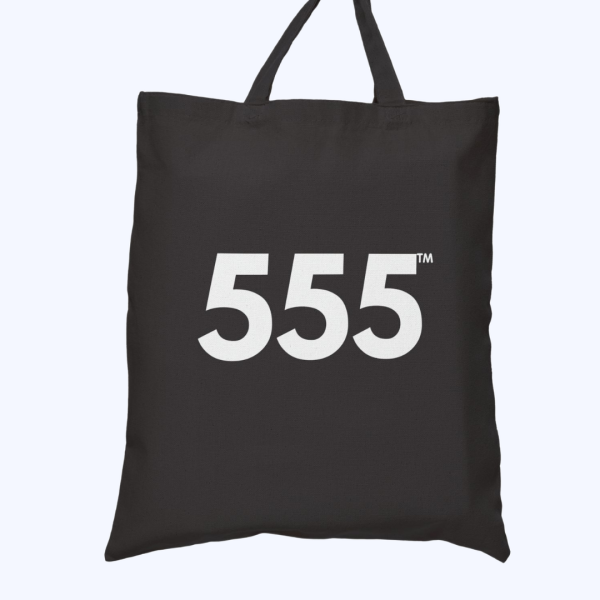 AngelTote™ 555 Tote Bag ♡ Angel Number 555 Tote Bag for Positive Change + Personal Growth + Adventure