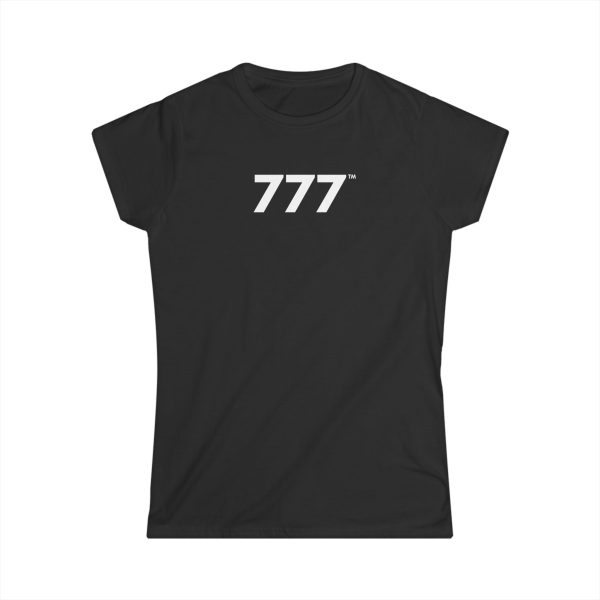 GlowTee™ 777 ♡ Women’s Angel Number 777 Tee for Divine Confirmation + Luck + Blessings - Image 5