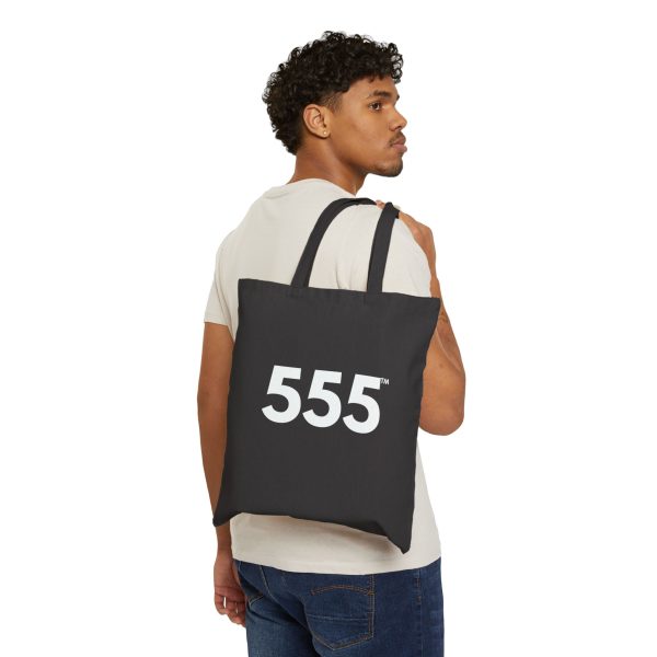 AngelTote™ 555 Tote Bag ♡ Angel Number 555 Tote Bag for Positive Change + Personal Growth + Adventure - Image 3
