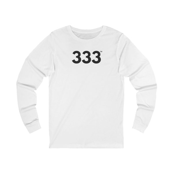 PowerGlow™ 333 Long Sleeve Tee ♡ Unisex Angel Number 333 Tee for Growth + Connections + Alignment - Image 7