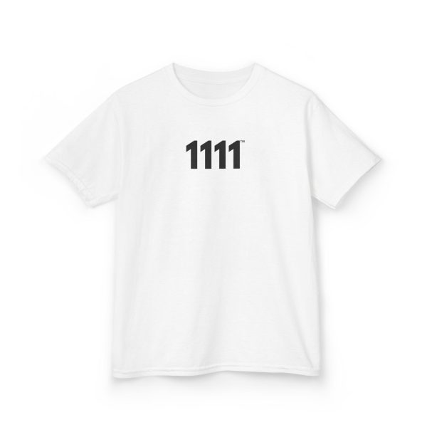 ShineSquad™ Angel Number 1111 Tee ♡ : Kid's Angel Number 1111 Tee for Divine Creation + Opportunities + Road Opener - Image 4