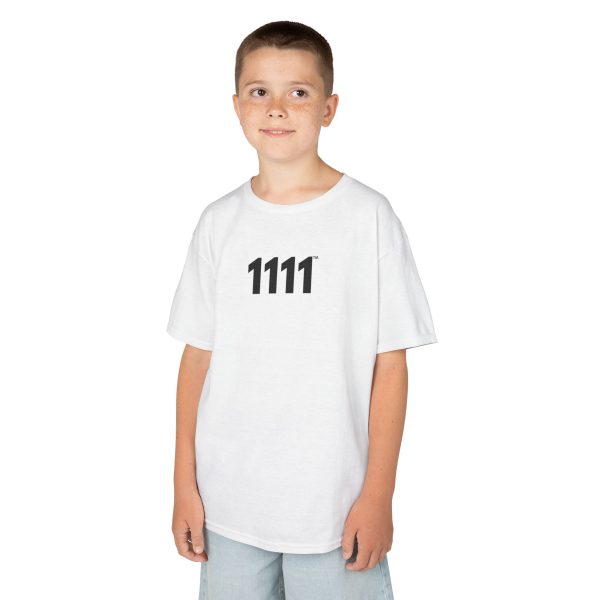 ShineSquad™ Angel Number 1111 Tee ♡ : Kid's Angel Number 1111 Tee for Divine Creation + Opportunities + Road Opener